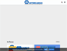 Tablet Screenshot of intercargo.org