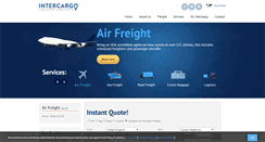 Desktop Screenshot of intercargo.co.uk