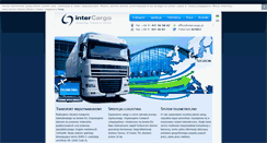 Desktop Screenshot of intercargo.pl